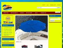 Tablet Screenshot of boat-umbrella-usa.com